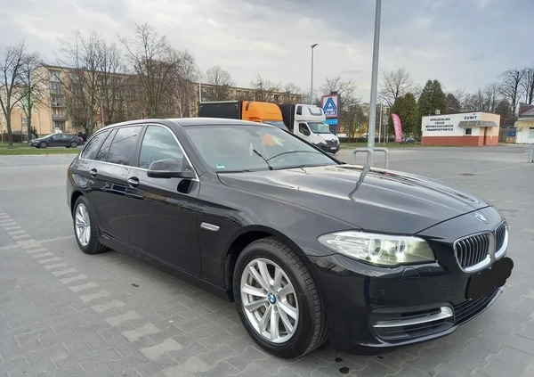 BMW Seria 5 cena 49900 przebieg: 220000, rok produkcji 2014 z Sieradz małe 46